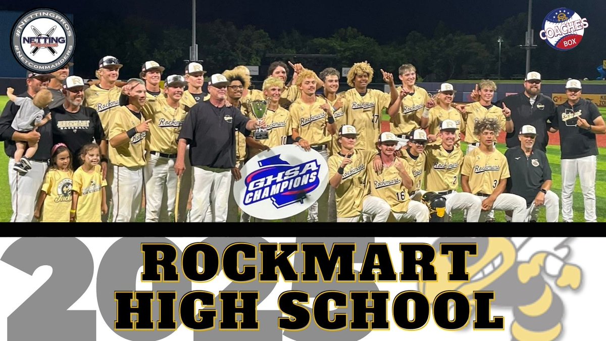 Coaches Box Georgia (@thecoachesboxga) on Twitter photo πClass 2A State Championsπ
Congratulations to the Rockmart Yellow Jackets for winning the 2025 Class 2A Baseball State Championship powered by <a href="/NettingPros/">Netting Professionals ποΈ</a> πClass 2A State Championsπ
Congratulations to the Rockmart Yellow Jackets for winning the 2025 Class 2A Baseball State Championship powered by <a href="/NettingPros/">Netting Professionals ποΈ</a>