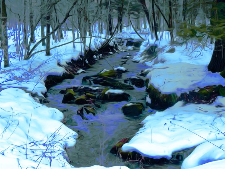 bbbbbbbigmater's tweet photo. Art of the Day: ""January Blues"". Buy at: https://t.co/Bds7P49Oww https://t.co/CtzQsm4Xys