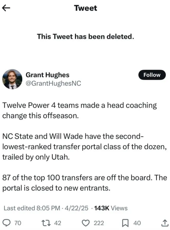You *almost* had it, <a href="/GrantHughesNC/">Grant Hughes</a>.