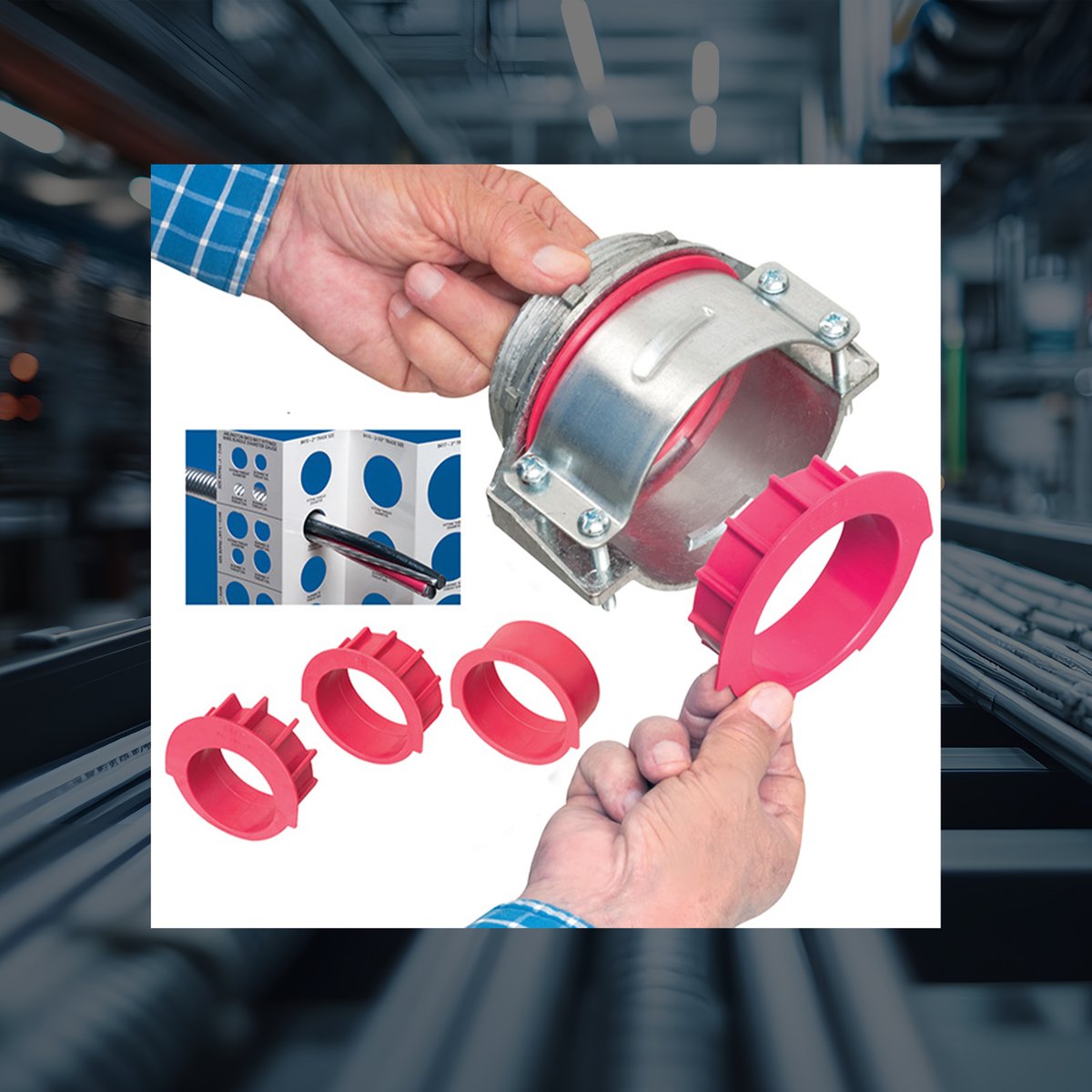 Available in a range of sizes, each Arlington MC fitting includes a built-in end stop and comes with additional end stop bushings to fit various cable bundles.

#ElectricalFittings #CableManagement #ArlingtonFittings