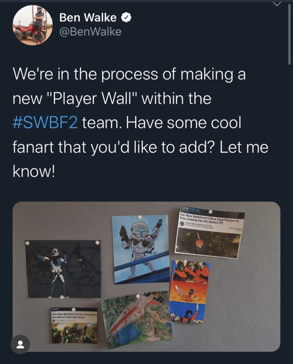 chadthedad7's tweet photo. One of my most cherished achievements that most people will never know but me is that I started this wall with my Chibi Clone Commando back in 2019. Noone will understand and GET IT like our community 🌌🙏🏻 Forever grateful https://t.co/sfv4PugMNp