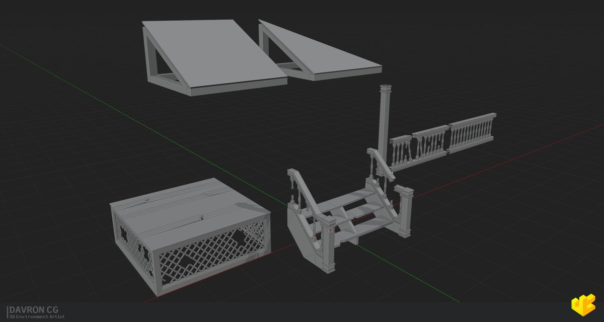 davroncg's tweet photo. Another Update🏠#CreatedwithFab #PortfolioDay #ue5 #Fab #UnrealEngine #UnrealEngine5 #gamedev #blender https://t.co/M6z7FexJGA