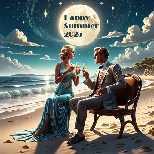 I wish you all a happy, healthy, &amp; wonderful Summer 2025. Of course, here in NY, its 45 F ( 7 C) right now &amp; feels more like late Autumn than the unofficial start of Summer but such is life here in NYC. Have a great remainder of the day &amp; an even better weekend ahead!