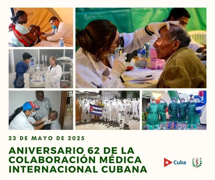 Orgullosos de ser médicos ,orgullosos de ser cubanos ,orgullosos de ser internacionalista,todo por la salud
#CubaPorLaVida 
#CubaCoopera 
<a href="/cdi_manga/">CDI Villa la manga</a> 
<a href="/Cubacooperabol2/">Brigada Médica 🇨🇺 Bolívar🇻🇪</a> 
<a href="/cubacooperaven/">Brigada Médica Cubana en Venezuela</a>