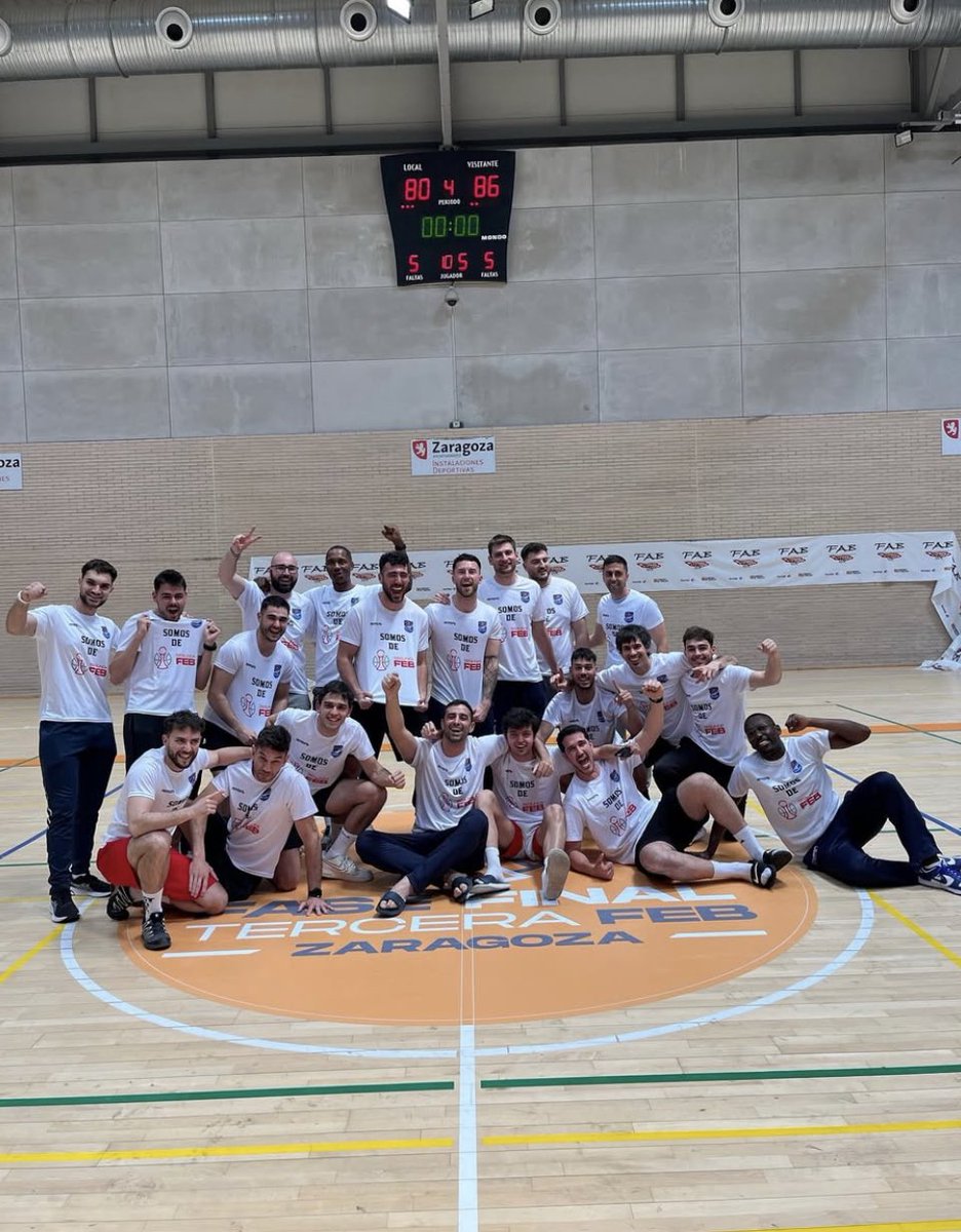 GETAFE YA ES DE SEGUNDA FEB 

A falta de una jornada, los madrileños han hecho su trabajo y la recompensa ha venido antes de tiempo. 

¡ENHORABUENA!

🏆 #Playoff #TerceraFEB G.A-2