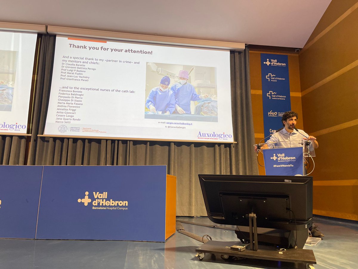 Sergio Caravita (@caravitasergio) on Twitter photo Honored to have been invited talking on clinical usefulness of invasive exercise hemodynamics in Vall d'Hebron hospital by <a href="/E_Rodenas/">Eduard Ródenas</a> <a href="/nacho33856996/">Nacho Ferreira</a>
Thank you again for the kind invitation, warm hospitality & all the discussions!!! Honored to have been invited talking on clinical usefulness of invasive exercise hemodynamics in Vall d'Hebron hospital by <a href="/E_Rodenas/">Eduard Ródenas</a> <a href="/nacho33856996/">Nacho Ferreira</a>
Thank you again for the kind invitation, warm hospitality & all the discussions!!!