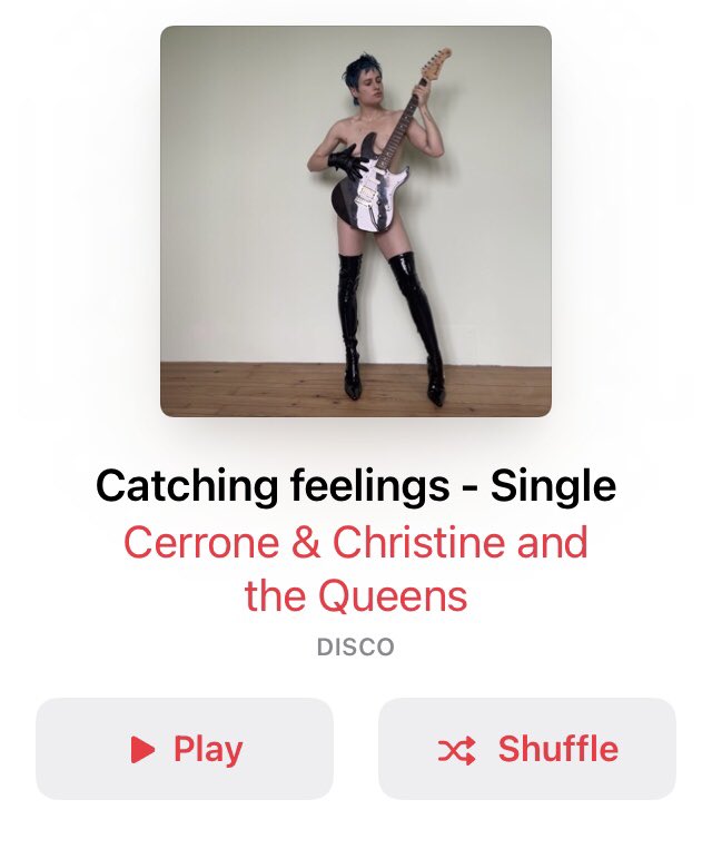 <a href="/QueensChristine/">Christine and the Queens</a> Song of the summer. 🎶☀️