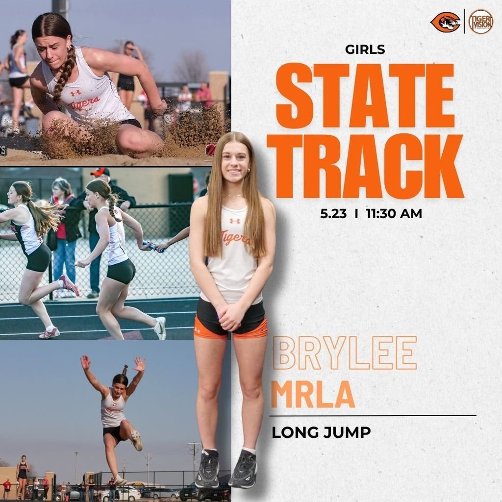 🏃‍♀️State Track Day 2
📅Friday, May 23 
⏰11:30am 
📍Drake Stadium