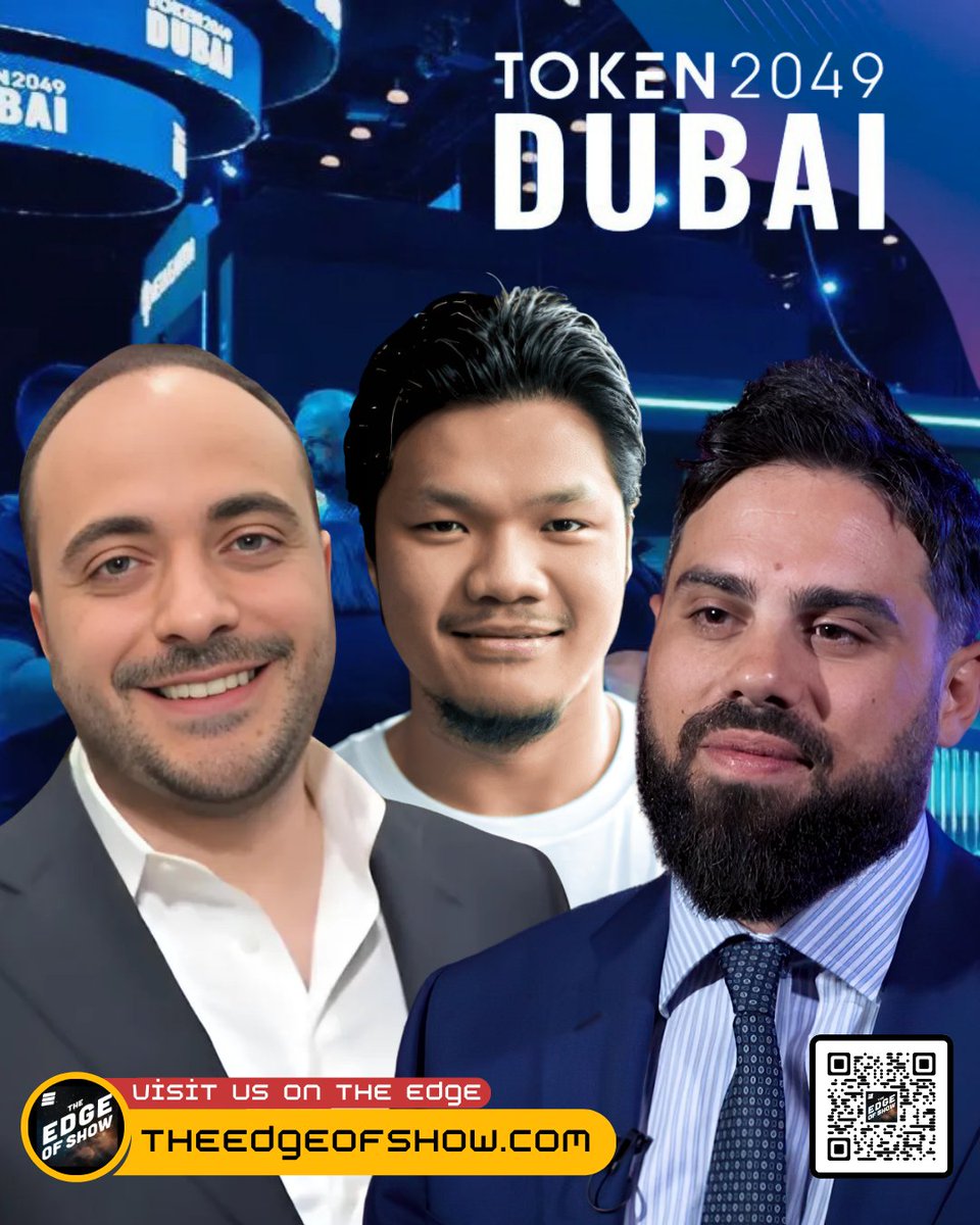 NFTLA + Outer Edge (Riyadh & Beyond) (@nftlalive) on Twitter photo LIVE from <a href="/token2049/">TOKEN2049</a> Dubai 🇦🇪
🎙️ <a href="/TK_Humanity/">Terence Kwok 「 🖐️ ✦ 🌏 」</a> from @Humanity_PROT
🔐 Marco Monaco <a href="/TacBuild/">TAC (🫰,✨️)</a>
🌎 <a href="/imvardank/">Vardan Khachatryan, Esq. - vardank.eth</a> from <a href="/fastex/">Fastex</a>
We cover:
🧠 AI vs human ID
📲 DeFi in Telegram
🇺🇸 Fastex's U.S. push
🔥 The future is already here.
Watch or Listen Now!
🎧 Spotify: LIVE from <a href="/token2049/">TOKEN2049</a> Dubai 🇦🇪
🎙️ <a href="/TK_Humanity/">Terence Kwok 「 🖐️ ✦ 🌏 」</a> from @Humanity_PROT
🔐 Marco Monaco <a href="/TacBuild/">TAC (🫰,✨️)</a>
🌎 <a href="/imvardank/">Vardan Khachatryan, Esq. - vardank.eth</a> from <a href="/fastex/">Fastex</a>
We cover:
🧠 AI vs human ID
📲 DeFi in Telegram
🇺🇸 Fastex's U.S. push
🔥 The future is already here.
Watch or Listen Now!
🎧 Spotify: