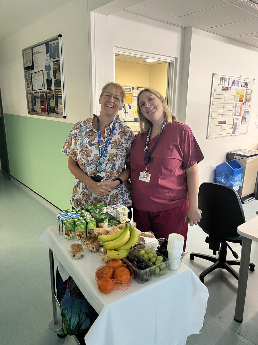 huhmaternity's tweet photo. Monthly breakfast round yesterday thanking our teams for all they do https://t.co/UFk3SKjYeS