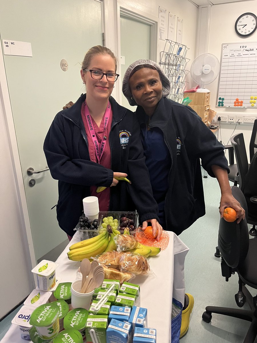 huhmaternity's tweet photo. Monthly breakfast round yesterday thanking our teams for all they do https://t.co/UFk3SKjYeS