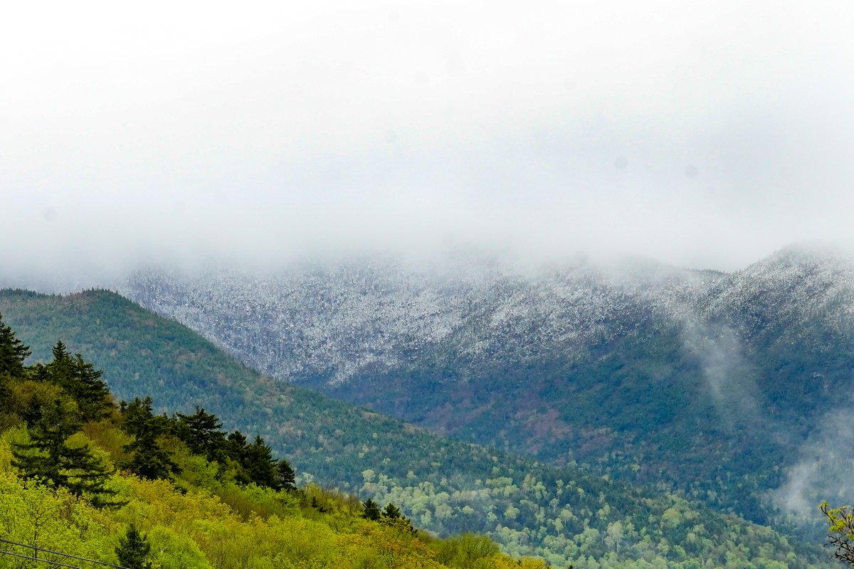 Old Man Winter just won't let go. Taken today, May 23rd!