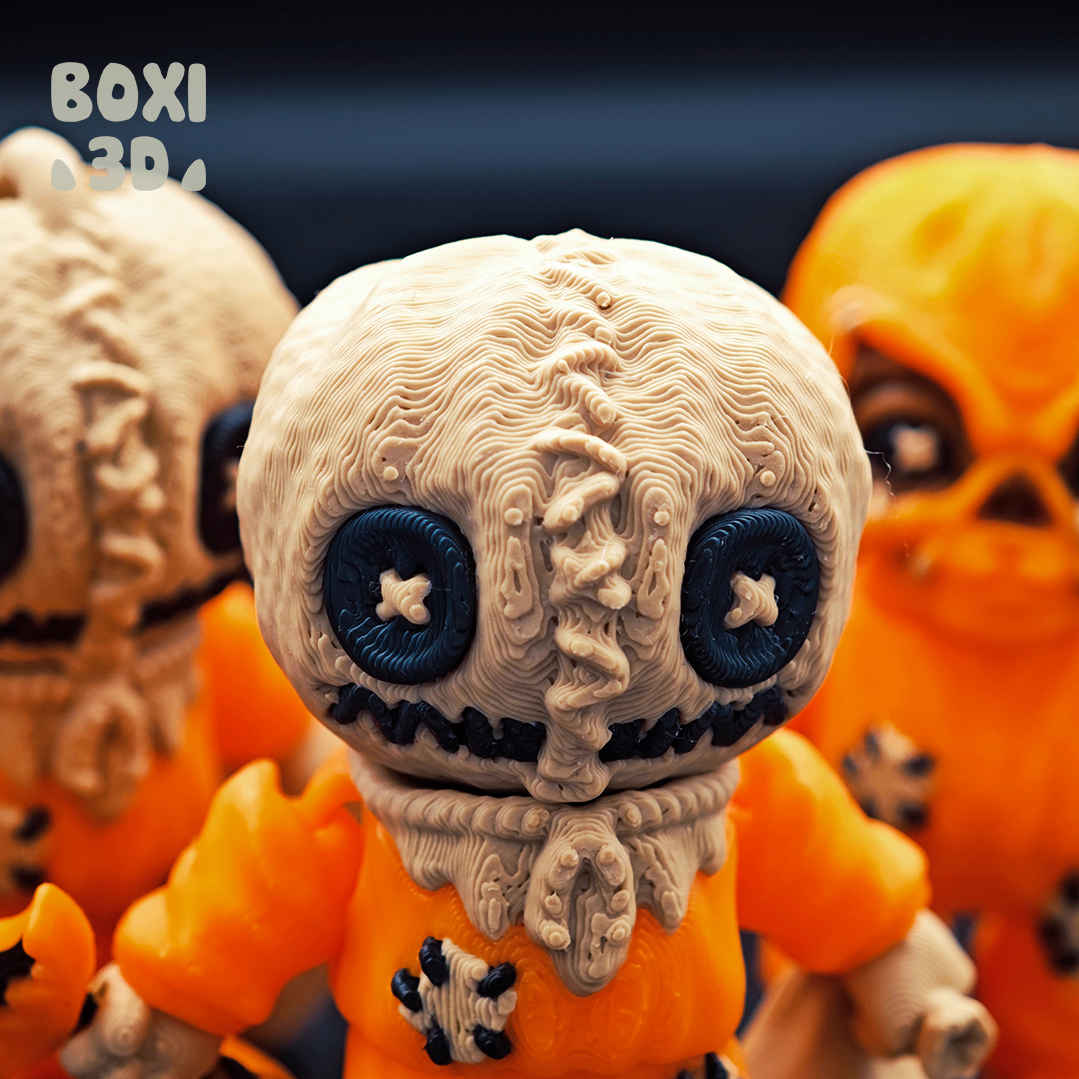 BOXI3D's tweet photo. Hi hi!!!
Another horror character has just arrived on @Cults3D 

https://t.co/SriLaP8OSr

#bambulab #print3d #picturechallenge #scream #cults3d #patreon #clown #printinplace #pumpkin  #ghost #horror #sam #Halloween https://t.co/Bb3rm2HtBp