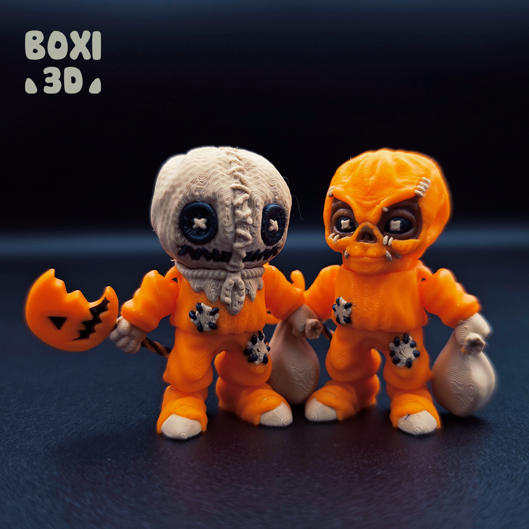 BOXI3D's tweet photo. Hi hi!!!
Another horror character has just arrived on @Cults3D 

https://t.co/SriLaP8OSr

#bambulab #print3d #picturechallenge #scream #cults3d #patreon #clown #printinplace #pumpkin  #ghost #horror #sam #Halloween https://t.co/Bb3rm2HtBp