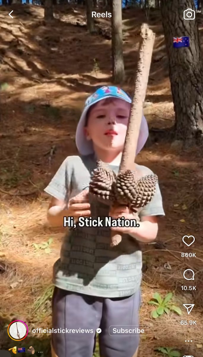 Skiknows's tweet photo. Cool kid cool $stick https://t.co/M0HHUY0Hv3