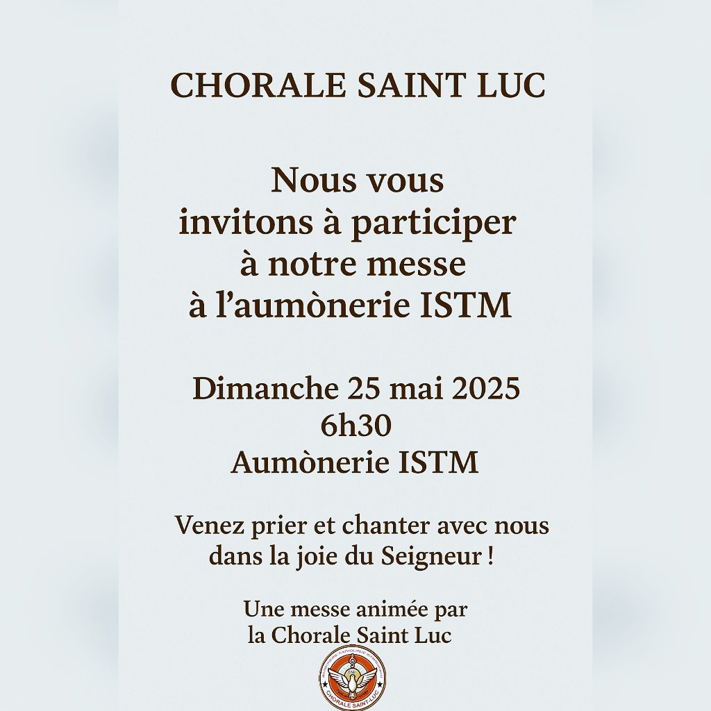 CHORALE SAINT LUC BUKAVU tweet media