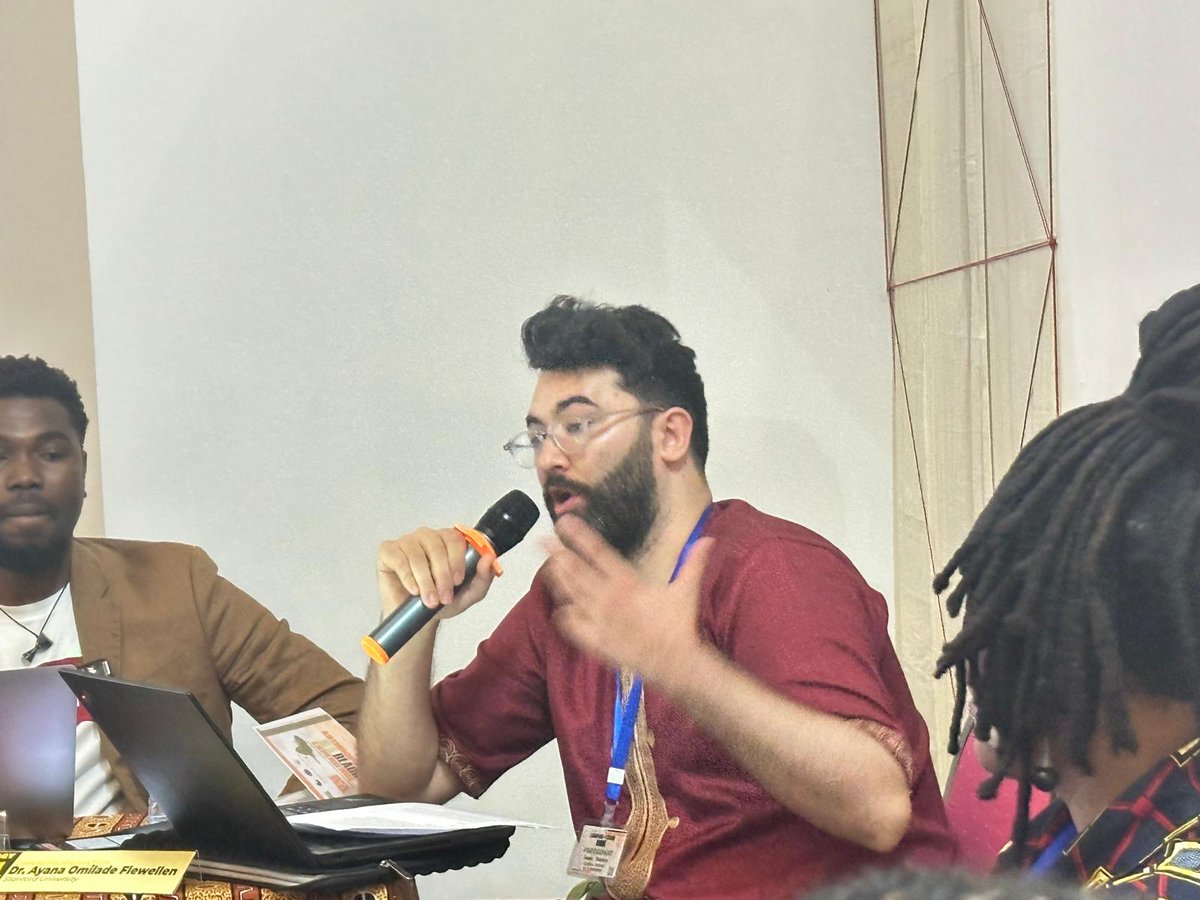 isaacmstanley's tweet photo. It was a pleasure presenting last week at the brilliant @ABA_AAA “Anthropology &amp; the Black Experience” conference @mcndakar. My paper explored the thought of Senegalese  intellectual Mamadou Dia, &amp; its implications for rethinking the relationship of anthropology &amp; Africa. (1/3) https://t.co/O7M4w3ndQp