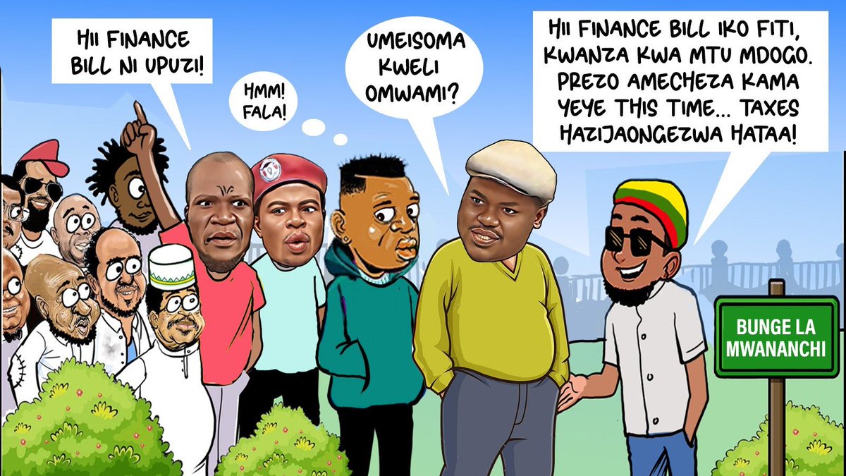 The Standard Media Group satellite link has done the Lord's work. 

Meanwhile, the Finance Bill 2025 #NoNewTaxes is one breakthrough we had as a country.

Idi Amin Mama Aoko Kindiki Tottenham