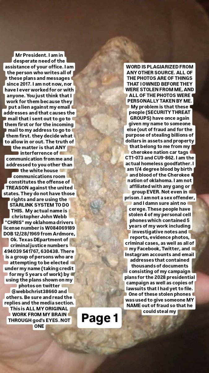 WebbChrist86893's tweet photo. This is what happens to those who don't pay the ANTICHRISTS FINES. VOTE WEBB FOR PRESIDENT IN 2028
@BaptistCME 
@ORUVolleyball 
@orugop 
@osugop 
@osudems 
@csudems 
@CSUDemocrats 
@CherokeeNation 
@CherokeePhoenix 
@MuskogeePD 
@Osagenation 
@choctawnationOK 
@ChickasawNation https://t.co/DEf1Af4DBB