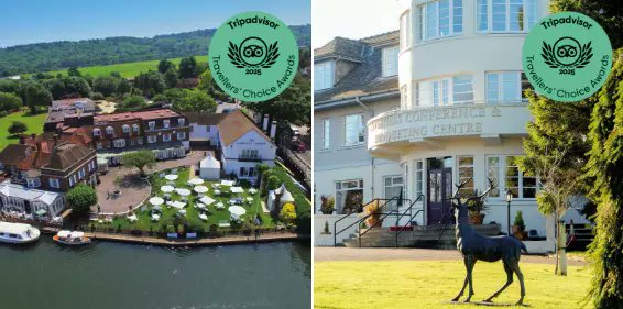The Latest News &amp; Offers For May

We’re delighted that two of our hotels, The Compleat Angler and Drumossie Hotel, have been recognised among the Top 10% of Hotels Worldwide in the TripAdvisor Travellers’ Choice Awards.

Check out the rest of the news: calderconferences.co.uk/offers/macdona…