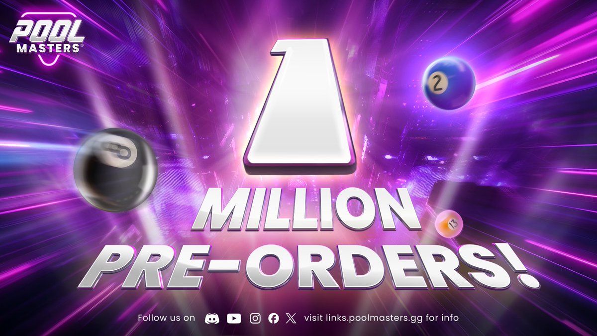 Pool Masters tweet media