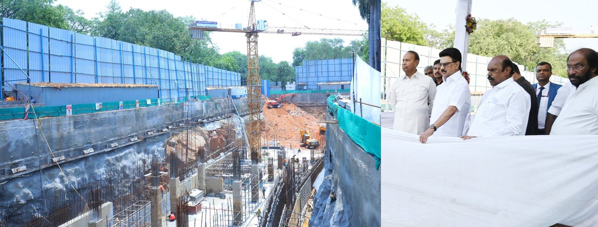 CMOTamilNadu (@cmotamilnadu) on Twitter photo புதுதில்லி, சாணக்யபுரியில் உள்ள வைகை தமிழ்நாடு இல்ல வளாகத்தில் புதிதாக கட்டப்பட்டு வரும் கட்டடங்களின் கட்டுமானப் பணிகளை மாண்புமிகு முதலமைச்சர் <a href="/mkstalin/">M.K.Stalin</a> அவர்கள் பார்வையிட்டு ஆய்வு செய்தார். புதுதில்லி, சாணக்யபுரியில் உள்ள வைகை தமிழ்நாடு இல்ல வளாகத்தில் புதிதாக கட்டப்பட்டு வரும் கட்டடங்களின் கட்டுமானப் பணிகளை மாண்புமிகு முதலமைச்சர் <a href="/mkstalin/">M.K.Stalin</a> அவர்கள் பார்வையிட்டு ஆய்வு செய்தார்.