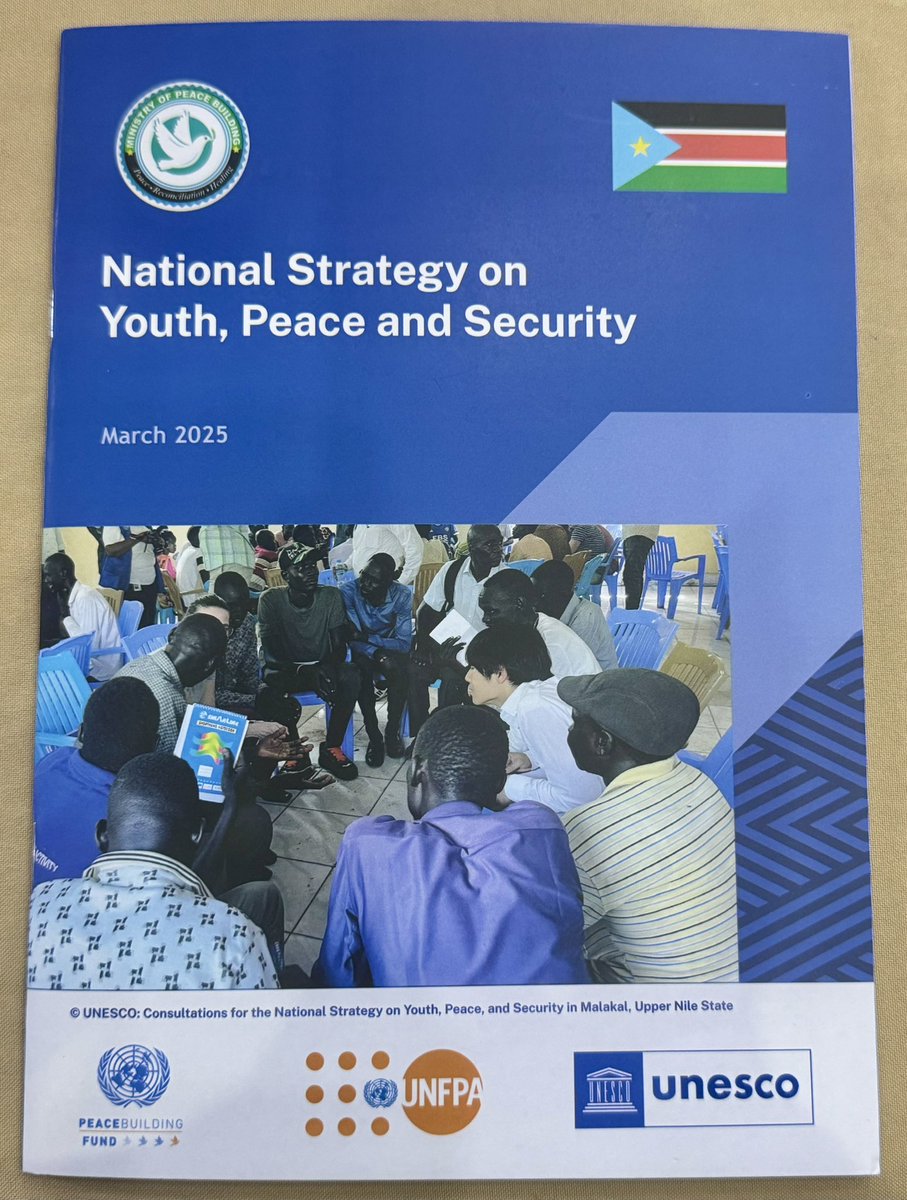 YoungpositiveSS's tweet photo. Y.P.S.S attended the consultative meeting on the National Strategy for Youth, Peace &amp; Security.Powerful discussions on how young people can drive sustainable peace and development in South Sudan. Youth voices must be at the heart of the peacebuilding agenda! #Youth4Peace https://t.co/fPuMO82fdB