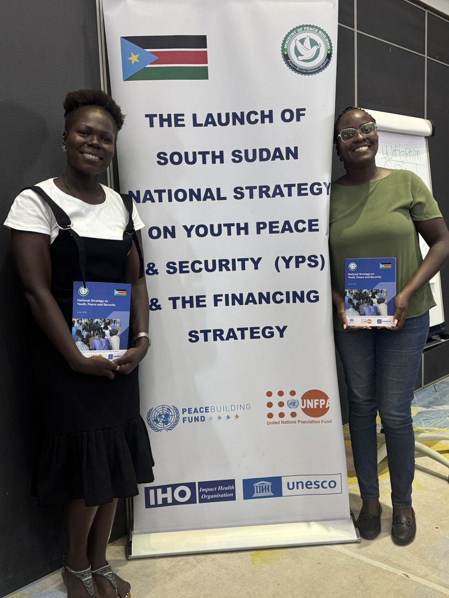 YoungpositiveSS's tweet photo. Y.P.S.S attended the consultative meeting on the National Strategy for Youth, Peace &amp; Security.Powerful discussions on how young people can drive sustainable peace and development in South Sudan. Youth voices must be at the heart of the peacebuilding agenda! #Youth4Peace https://t.co/fPuMO82fdB
