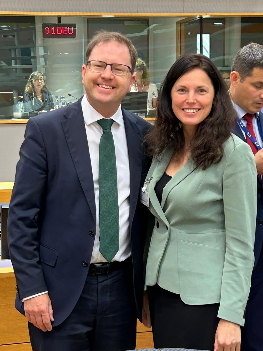Department of Further and Higher Education (@deptoffhed) on Twitter photo Minister <a href="/lawlessj/">James Lawless</a> attended the Competitiveness Council (Research) in Brussels today, and met with Ministers for Research and Innovation to discuss the priorities for the next EU framework programme, informed by the interim evaluation of Horizon Europe.
🔗gov.ie/en/department-… Minister <a href="/lawlessj/">James Lawless</a> attended the Competitiveness Council (Research) in Brussels today, and met with Ministers for Research and Innovation to discuss the priorities for the next EU framework programme, informed by the interim evaluation of Horizon Europe.
🔗gov.ie/en/department-…