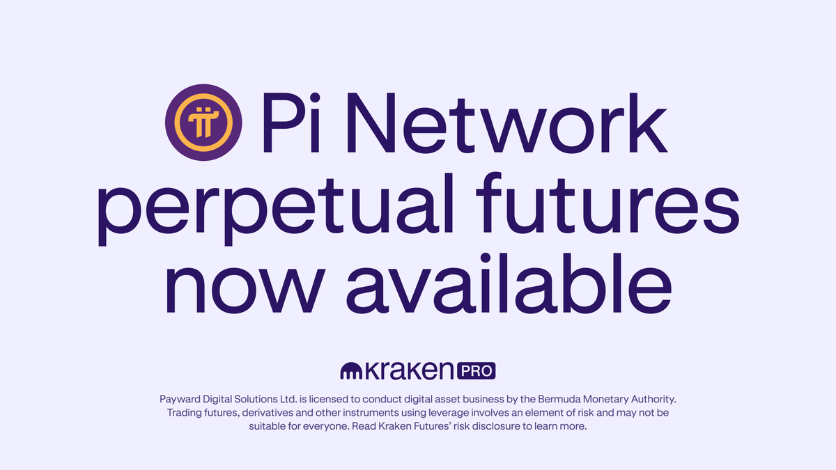 GraficaNFT 🎨 🔥 (Ø,G) (@graficanft) on Twitter photo 🔥 <a href="/PiCoreTeam/">Pi Network</a> x <a href="/krakenpro/">Kraken Pro</a>
🚀 Bullish indeed! $PI futures with 20x leverage now on Kraken Pro Let’s gooo! Time to show the power of the #PiNetwork community.
🔥 pro.kraken.com/app/trade/futu…
☑️ 40+ collateral options
☑️ 360+ markets
<a href="/nkokkalis/">Nicolas Kokkalis</a> <a href="/Chengdiao/">Chengdiao Fan</a> 🔥 <a href="/PiCoreTeam/">Pi Network</a> x <a href="/krakenpro/">Kraken Pro</a>
🚀 Bullish indeed! $PI futures with 20x leverage now on Kraken Pro Let’s gooo! Time to show the power of the #PiNetwork community.
🔥 pro.kraken.com/app/trade/futu…
☑️ 40+ collateral options
☑️ 360+ markets
<a href="/nkokkalis/">Nicolas Kokkalis</a> <a href="/Chengdiao/">Chengdiao Fan</a>