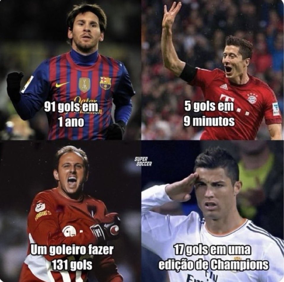 realmilgrauu's tweet photo. Opinião sincera de vocês 

Qual é o recorde mais difícil de ser batido no futebol na opinião de vocês? https://t.co/GUNNALFY2x