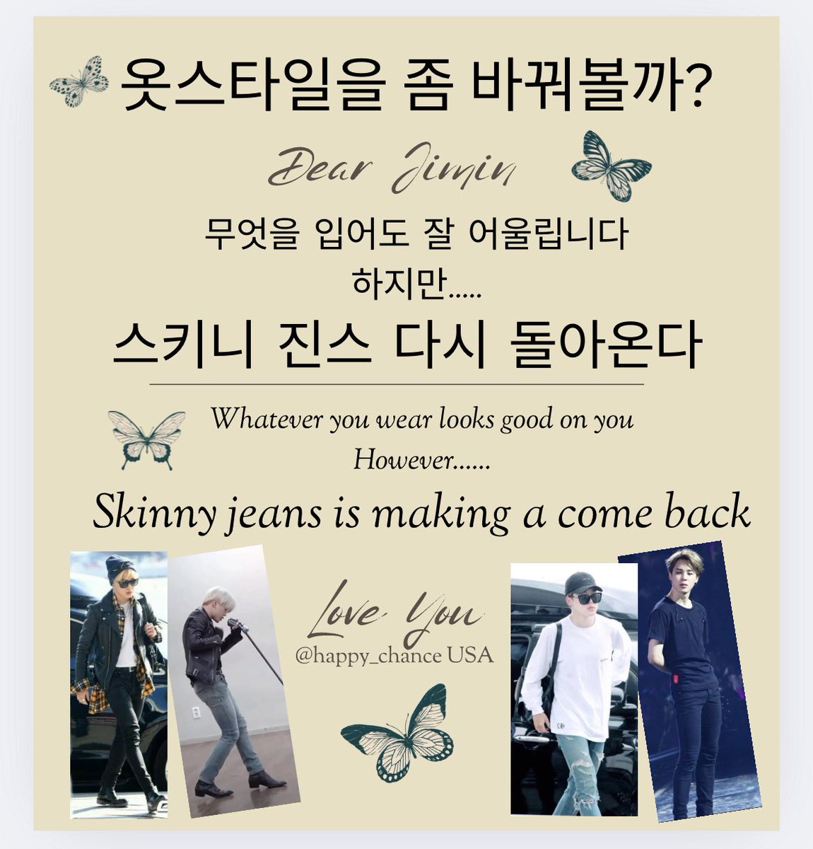 Serendipity (@happy__chance) on Twitter photo So many lovely messagesโฆโฆand then thereโs me: asking Jimin to wear tight pants ๐ซฃ ๐คญ
Thank You <a href="/JiminOnApple_Ko/">์ง๋ฏผ ์ ํ๋ฎค์งํ</a> for giving me the opportunity to participate. Your team has worked hard!
I wish Jimin all the best as he enters the next chapters of his wonderful adventure So many lovely messagesโฆโฆand then thereโs me: asking Jimin to wear tight pants ๐ซฃ ๐คญ
Thank You <a href="/JiminOnApple_Ko/">์ง๋ฏผ ์ ํ๋ฎค์งํ</a> for giving me the opportunity to participate. Your team has worked hard!
I wish Jimin all the best as he enters the next chapters of his wonderful adventure