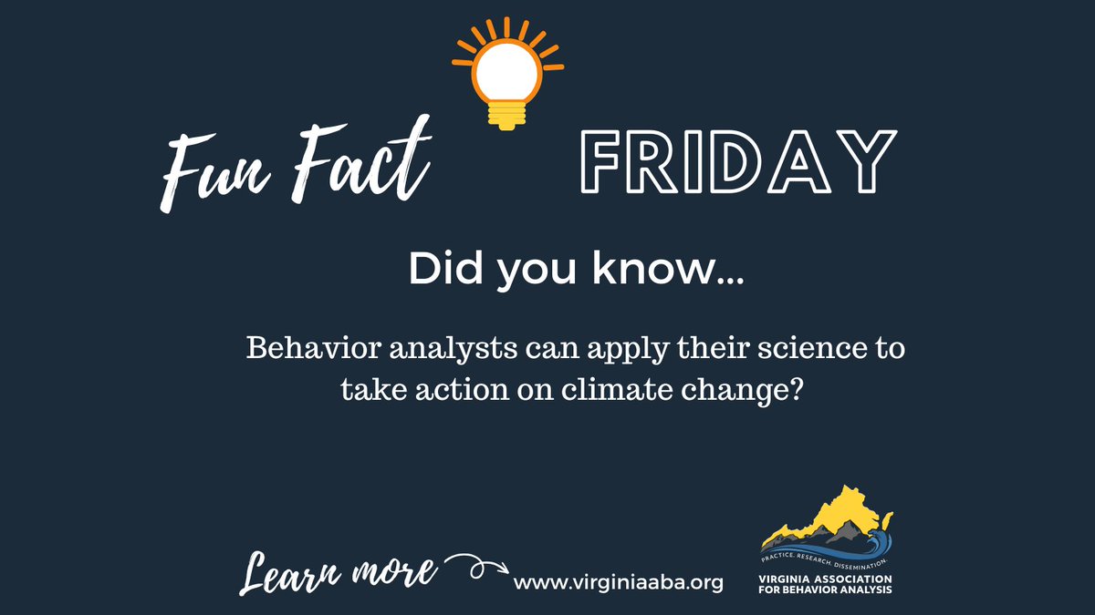 Have you heard of the newly-formed ABA Climate Coalition (ABACC)? They will be heading to #ABAI2025 this weekend, so be sure to check them out! Want to learn more? Visit bit.ly/43ubd1u