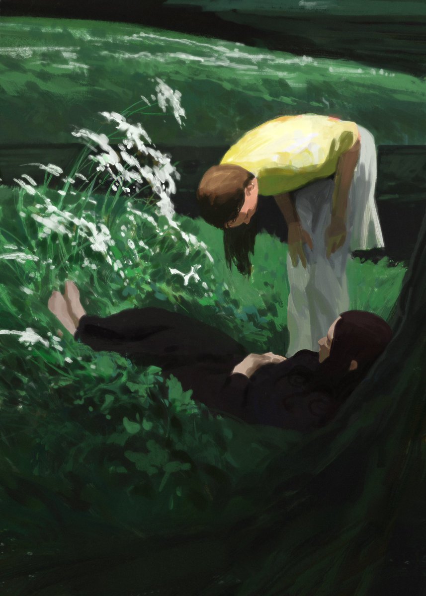 Recent paintings where i tried new processes