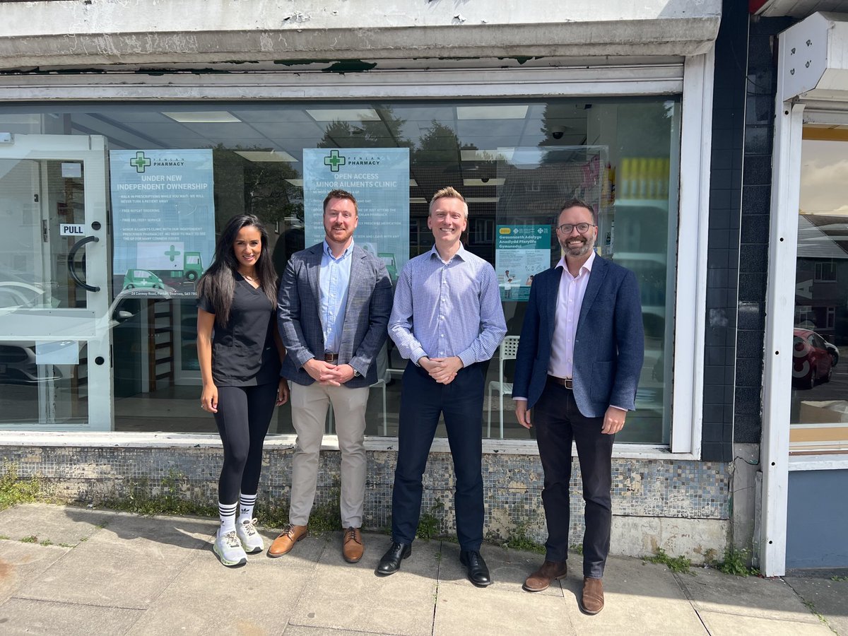 Community Pharmacy Wales (@cpwales) on Twitter photo Thanks to <a href="/TorstenBell/">Torsten Bell</a> for visiting us at Penlan pharmacy and learning about the great work community pharmacies are delivering and some of the challenges they’re facing <a href="/Reem_ElSharkawi/">Reem El-Sharkawi</a> Thanks to <a href="/TorstenBell/">Torsten Bell</a> for visiting us at Penlan pharmacy and learning about the great work community pharmacies are delivering and some of the challenges they’re facing <a href="/Reem_ElSharkawi/">Reem El-Sharkawi</a>