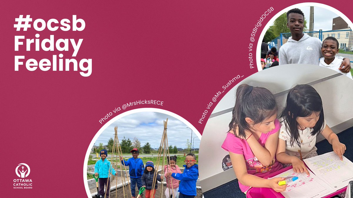 OttCatholicSB's tweet photo. ✨For this week's #ocsbFridayFeeling, we learned to build shelters, constructed bean plant trellises 🌱, brought our imaginations to life through storytelling, and shared joy at a local seniors’ home ❤️. #ocsbBeCommunity #ocsbJoy 🔗https://t.co/iFJB0xyPch https://t.co/TBOLeUnTNg