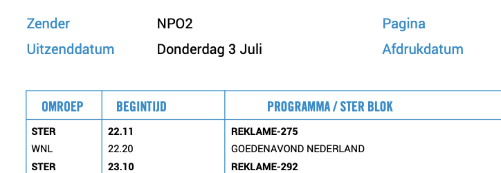 De nieuwe talkshow Goedenavond Nederland zal vanwege #Euro2025 (in juli primetime op NPO 1) een groot deel van die maand moeten uitwijken naar NPO 2. Alleen op 1, 14, 15, 21, 24 en 28 t/m 30 juli is de talkshow te zien op NPO 1. De overige data op NPO 2. Verwarrend.