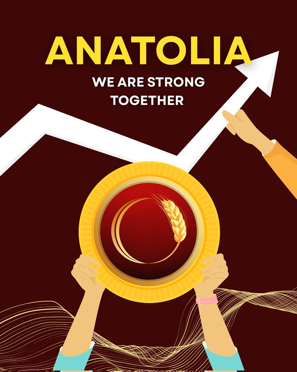 AnatoliaToken's tweet image. 💪🏻 Strong project, strong team, strong community.

🌾 The secret of victory is hidden here.
 
✒️ What we have done so far is proof of where we will bring the future and how we will make history.