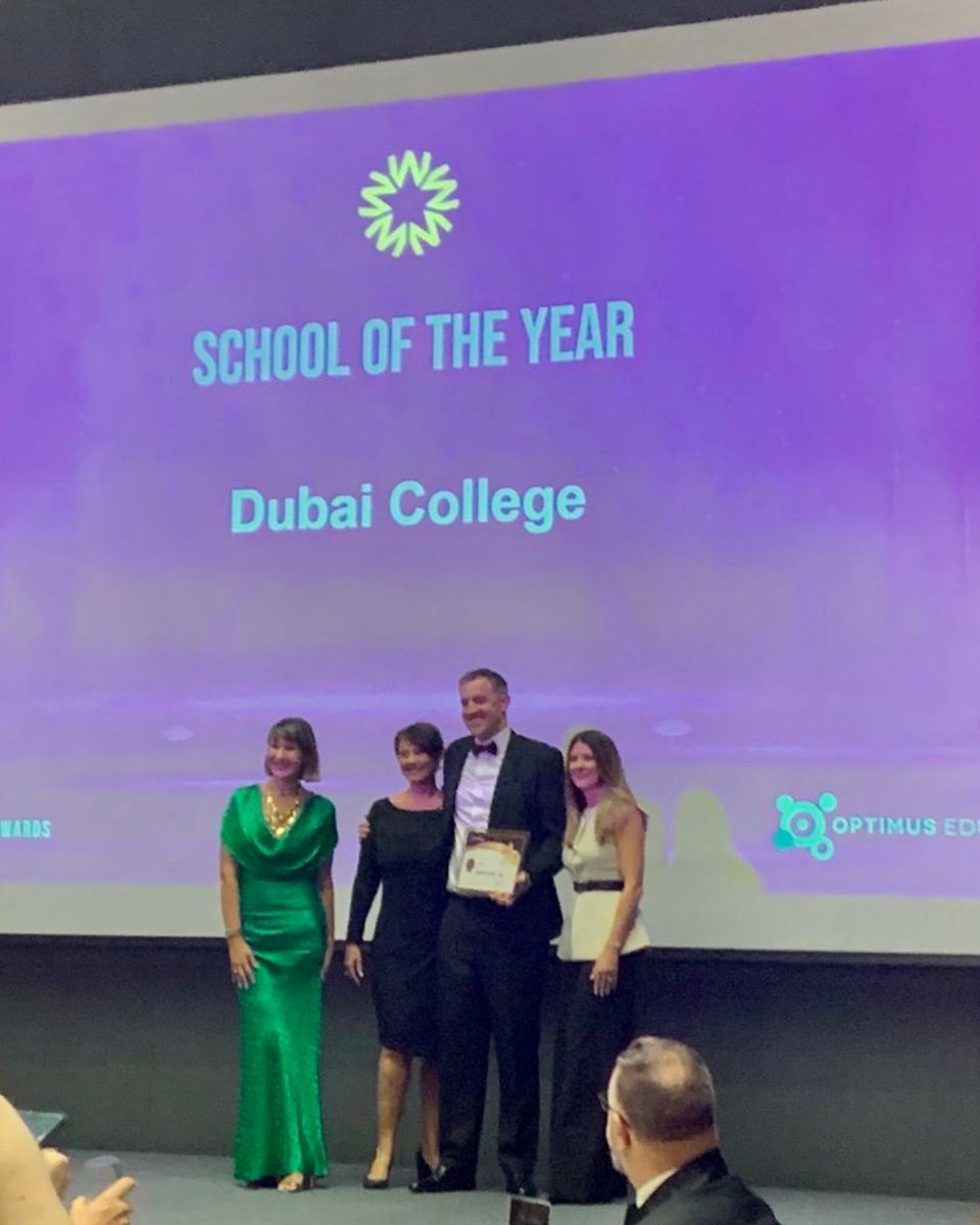 DubaiCollege's tweet image. #DCproud to be named ‘School of the Year’ at the 2025 MENA Excellence in Schools Awards! This honour reflects our commitment to academic and holistic excellence — and the incredible efforts of our students, staff, and parents. Thank you @OptimusEd
#MENAExcellenceAwards