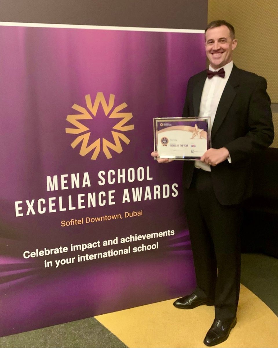 DubaiCollege's tweet image. #DCproud to be named ‘School of the Year’ at the 2025 MENA Excellence in Schools Awards! This honour reflects our commitment to academic and holistic excellence — and the incredible efforts of our students, staff, and parents. Thank you @OptimusEd
#MENAExcellenceAwards