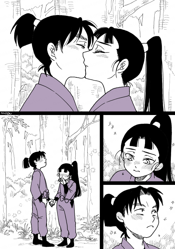 【再掲】キスの日文仙

描いてる暇なかったので過去絵あぷ。
わりとちゅーさせてた。
最後だけ年齢操作です。 