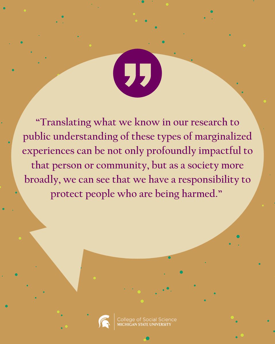 MSU Social Science (@msu_socsci) on Twitter photo We shine an Access Spotlight on <a href="/MsuPsychology/">MSU Psychology</a> alumna Dr. Usha Tummala-Narra, a professor of Counseling, Developmental and Educational Psychology at <a href="/BostonCollege/">Boston College</a>.
More about Dr. Tummala-Narra at: spr.ly/6015NQ6ix
#MSUSocialScience #MSUPsychology We shine an Access Spotlight on <a href="/MsuPsychology/">MSU Psychology</a> alumna Dr. Usha Tummala-Narra, a professor of Counseling, Developmental and Educational Psychology at <a href="/BostonCollege/">Boston College</a>.
More about Dr. Tummala-Narra at: spr.ly/6015NQ6ix
#MSUSocialScience #MSUPsychology