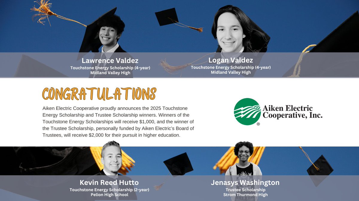 🎓 Congratulations to our 2025 scholarship recipients! We know you will do well in your future! 👏 👏 

A huge well done to all applicants this year, we had an amazing number of brilliantly written essays. Continue to follow our page for open applications.