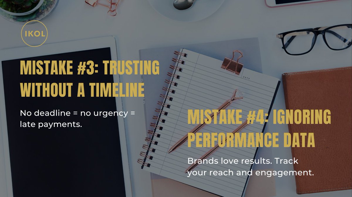 ikoltoken's tweet image. Don’t lose deals because of rookie mistakes!

#IKOLTips #InfluencerMarketing #CreatorHelp #SmartDeals #Web3Influence