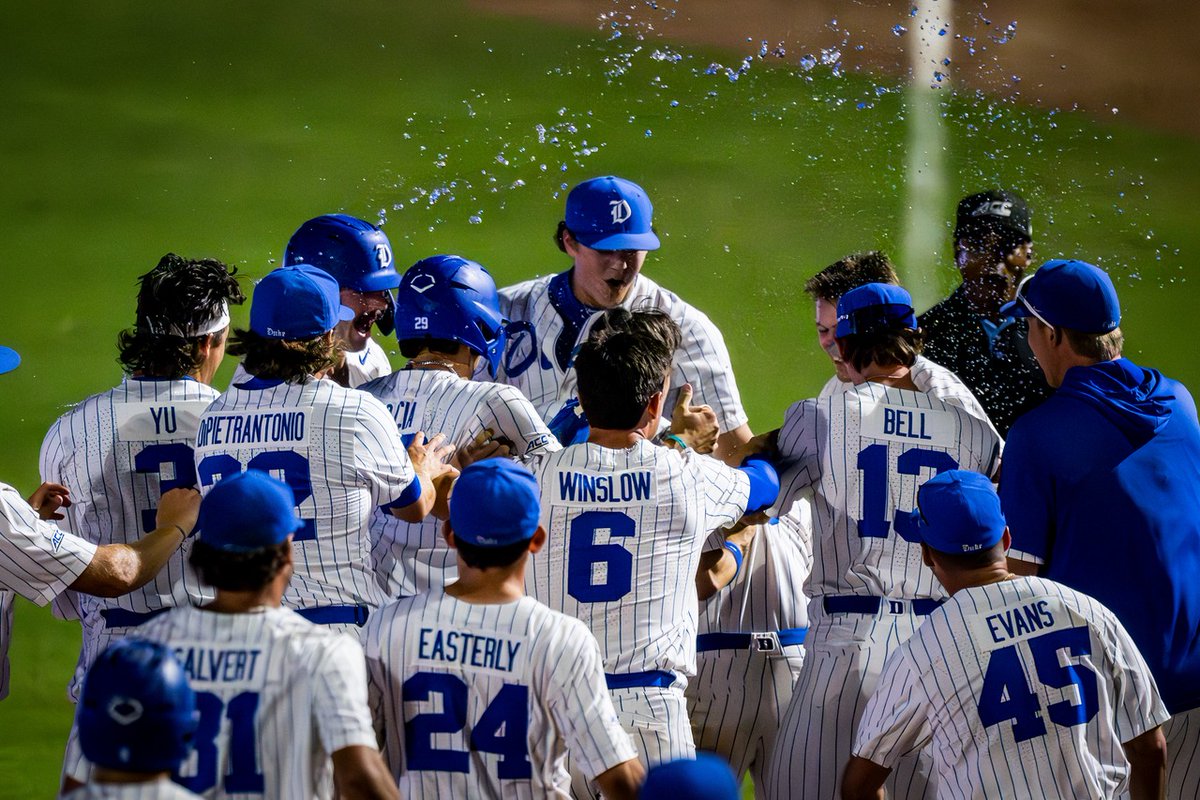 Duke University (@dukeu) on Twitter photo College baseballās biggest stage is in our backyard! ā¾ļø
You've still got time to score tickets: milb.com/durham/ballparā¦
<a href="/DukeBASE/">Duke Baseball</a> | <a href="/DurhamBulls/">Durham Bulls</a> | <a href="/DukeATHLETICS/">Duke Athletics</a> College baseballās biggest stage is in our backyard! ā¾ļø
You've still got time to score tickets: milb.com/durham/ballparā¦
<a href="/DukeBASE/">Duke Baseball</a> | <a href="/DurhamBulls/">Durham Bulls</a> | <a href="/DukeATHLETICS/">Duke Athletics</a>