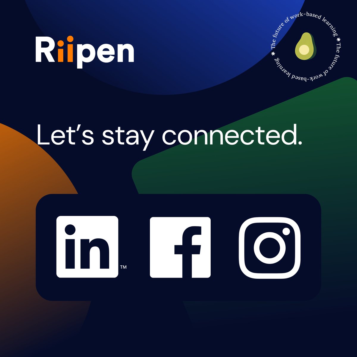 To stay updated on #HigherEducation, #FutureOfWork &amp; #ExperientialLearning—plus news, insights &amp; success stories, follow us on LinkedIn, Facebook, and Instagram.

👉 Let’s stay connected:
· LinkedIn: riipen-networks-inc
· Facebook: riipennetworks
· Instagram: riipennetworks
