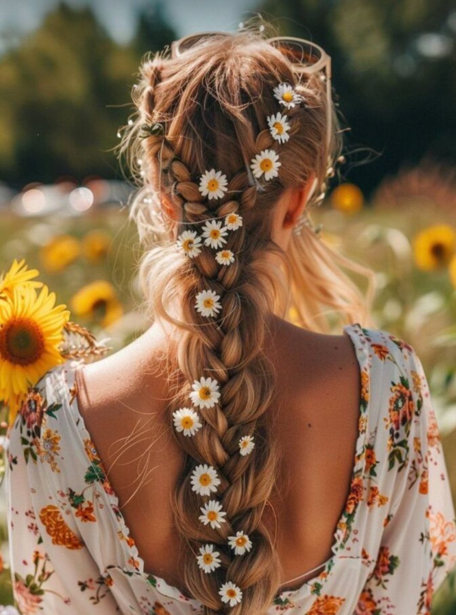 Krásné vlasy...jako rozkvetlá louka 
                        🌸🌼🌸🌼🌸