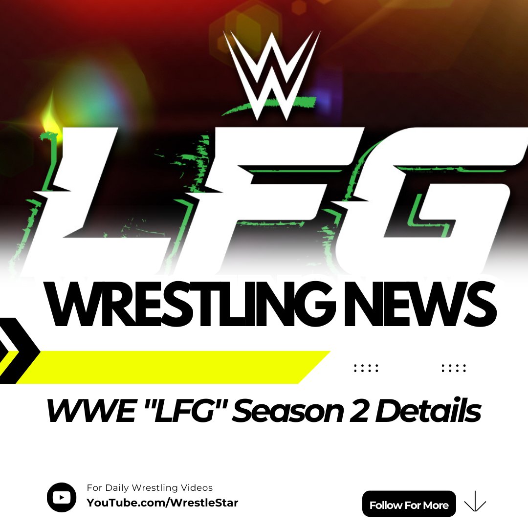 Andrew_Ravens's tweet image. WWE "LFG" on A&E! Season 2 reportedly premieres Sunday, June 22 at 10 PM ET. Michelle McCool joins Undertaker, Booker T & Bully Ray as a coach, replacing Mickie James. Belief is WWE has a new multi-season deal for the series, despite rating concerns for S1. Tapings are already…