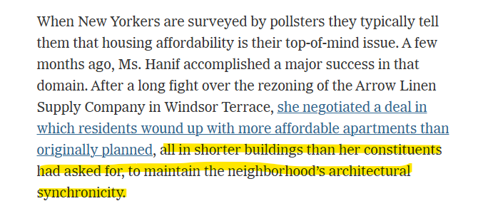 EricsRambles's tweet photo. .@GiniaNYT, this part of your piece is 100% factually incorrect. Neighbors in Windsor Terrace originally asked for buildings 7 stories or less &amp; @ShahanaFromBK completely ignored this and approved zoning for 11 stories. Please correct! https://t.co/YATIhdenPG https://t.co/3G07EROjw5