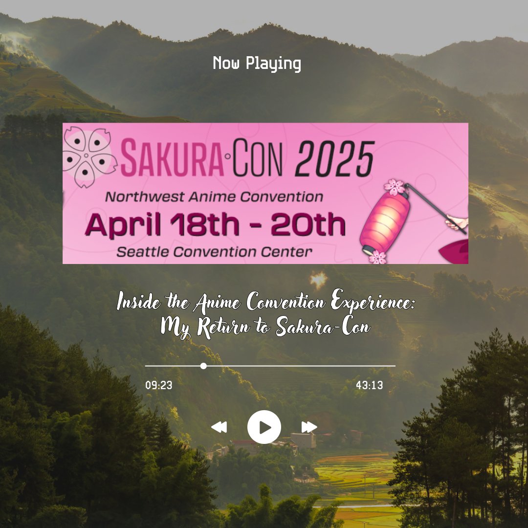 SecondEmulation's tweet image. Thinking about Sakura-Con?

In my latest episode, I dive into what makes this anime convention special—non-stop programming, free autographs, and a few navigation bumps. Don&apos;t miss it!

#SakuraCon #AnimeConvention #ConventionVibes